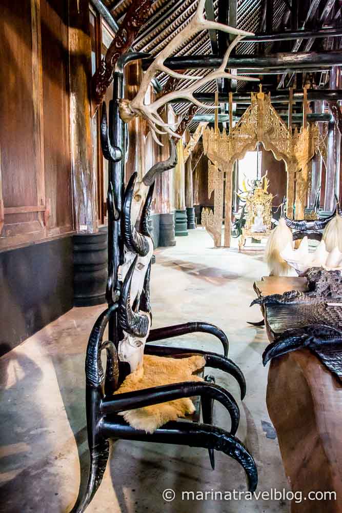 Музей Бандаам - Черный Храм Чианг Рая (Chiang Rai Black Temple - Bandaam Museum))