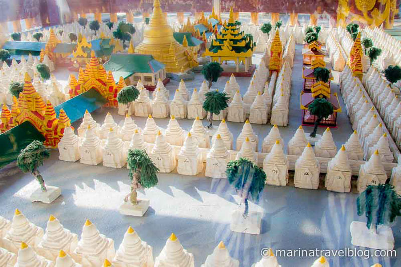 Мьянма: пагода Кутодав в Мандалае (Kuthodaw Pagoda)
