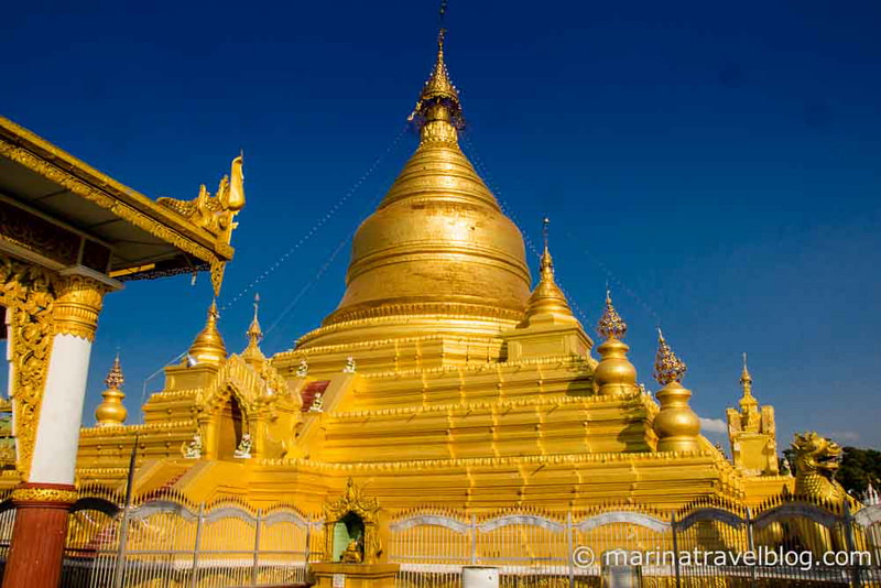 Мьянма: пагода Кутодав в Мандалае (Kuthodaw Pagoda)