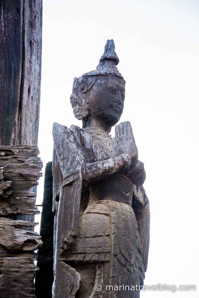 Мьянма: пагода Швенандав в Мандалае (Shwenandaw Pagoda)