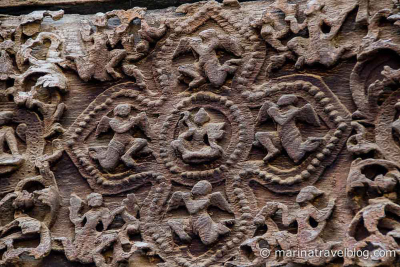 Мьянма: пагода Швенандав в Мандалае (Shwenandaw Pagoda)