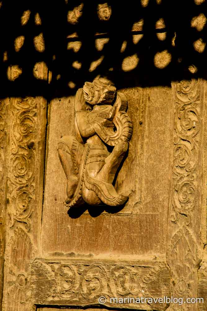 Мьянма: пагода Швенандав в Мандалае (Shwenandaw Pagoda)