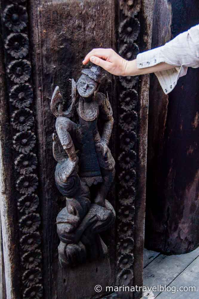 Мьянма: пагода Швенандав в Мандалае (Shwenandaw Pagoda)