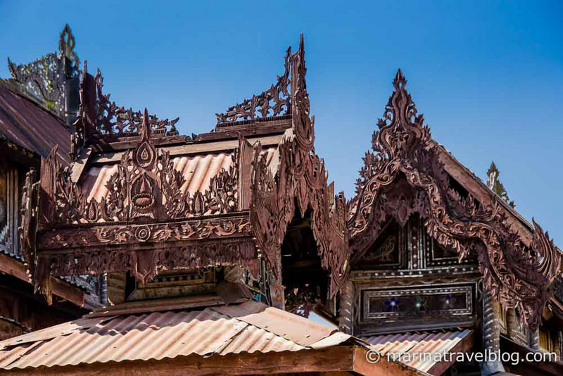 Озеро Инле: монастырь 19 века Шве Ян Пьяй (Shwe Yan Pyay)
