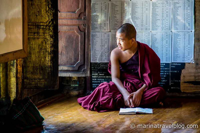 Озеро Инле: монастырь 19 века Шве Ян Пьяй (Shwe Yan Pyay)