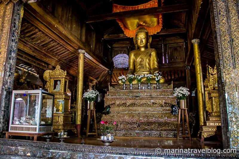 Озеро Инле: монастырь 19 века Шве Ян Пьяй (Shwe Yan Pyay)