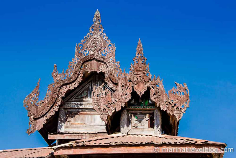 Озеро Инле: монастырь 19 века Шве Ян Пьяй (Shwe Yan Pyay)