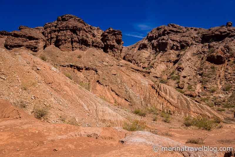 Уникальная природа: кебрада де лас Кончас (Quebrada de las Conchas)
