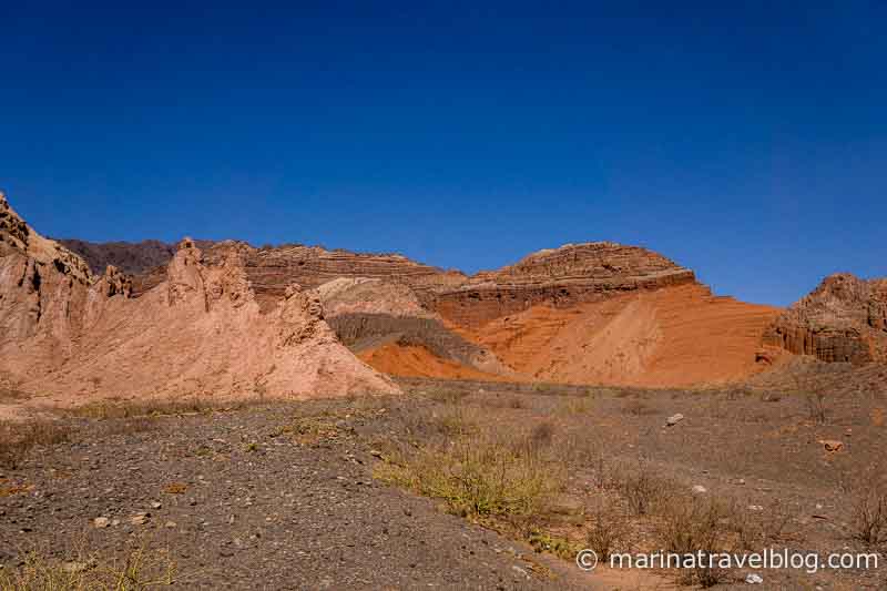 Уникальная природа: кебрада де лас Кончас (Quebrada de las Conchas)