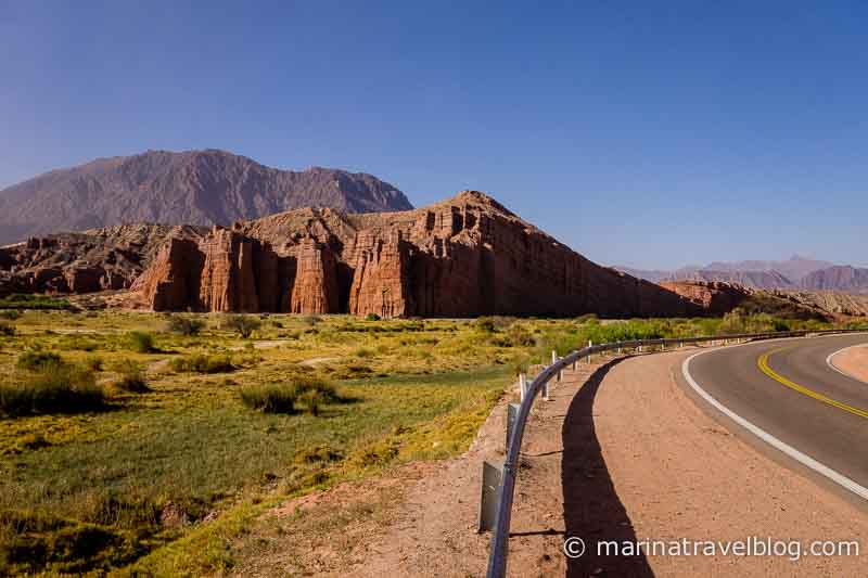 Уникальная природа: кебрада де лас Кончас (Quebrada de las Conchas)