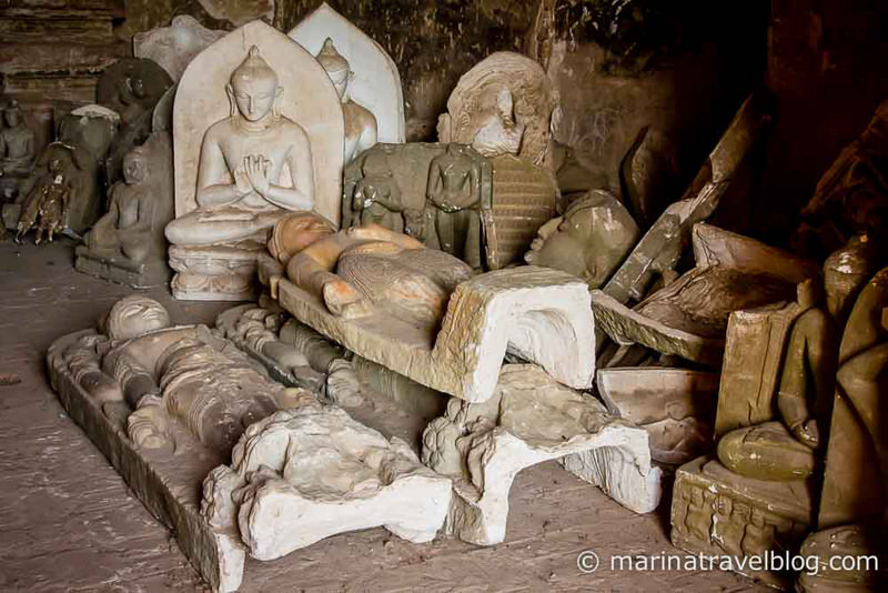 Баган интерьер храма