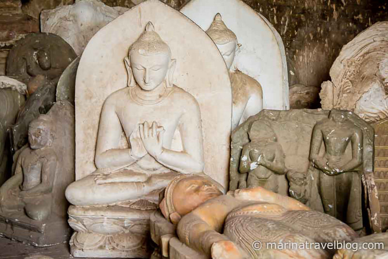 Баган интерьер храма