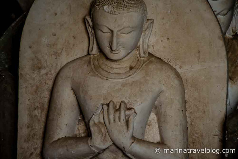 Баган интерьер храма