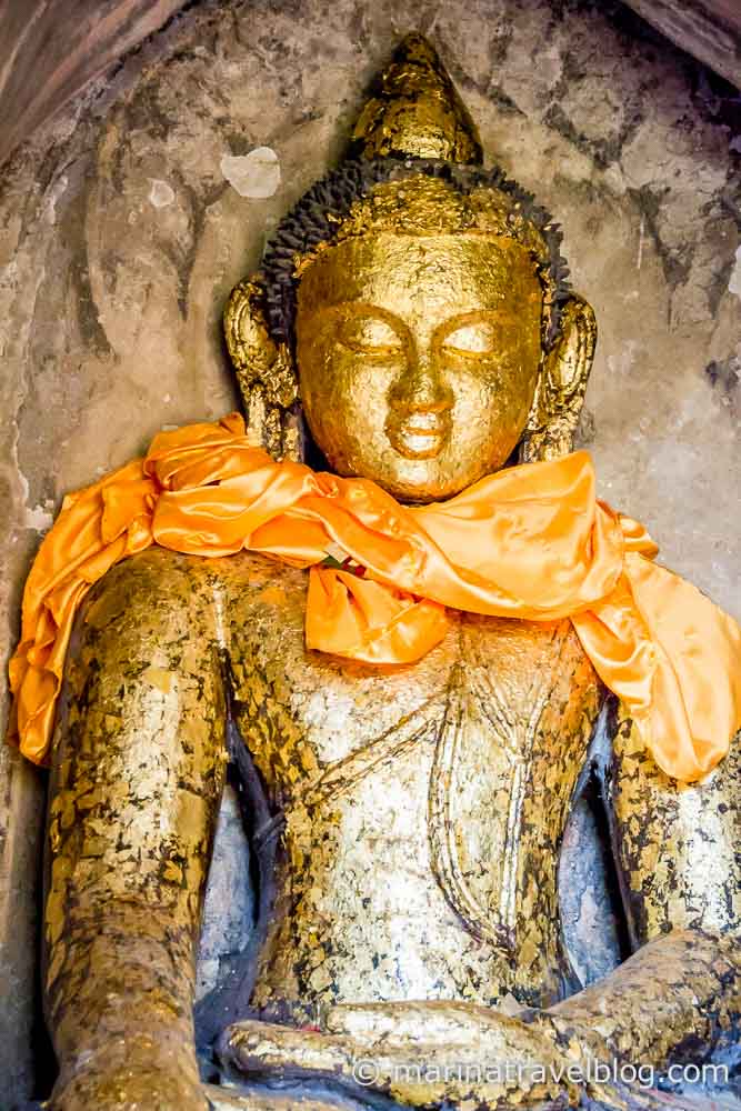 Баган интерьер храма