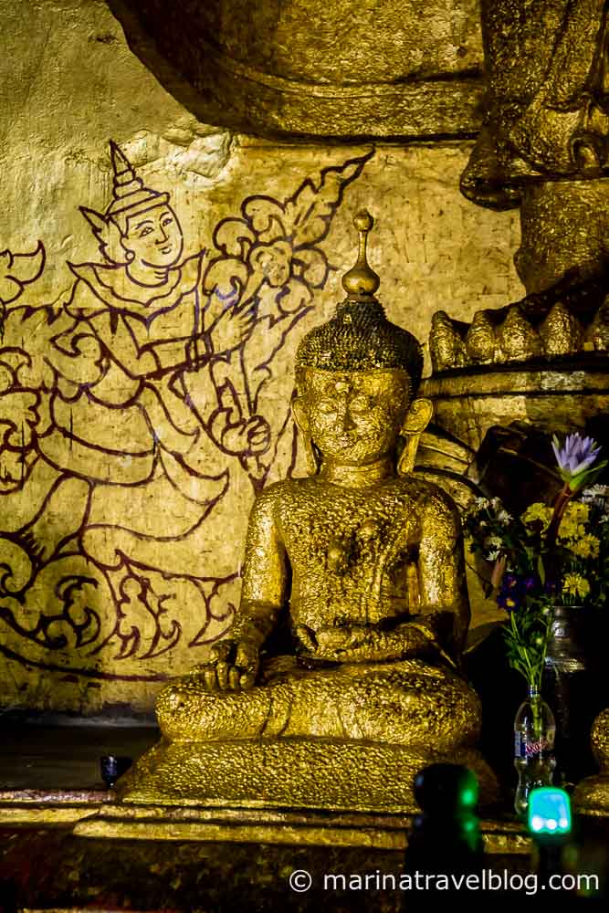 Баган интерьер храма