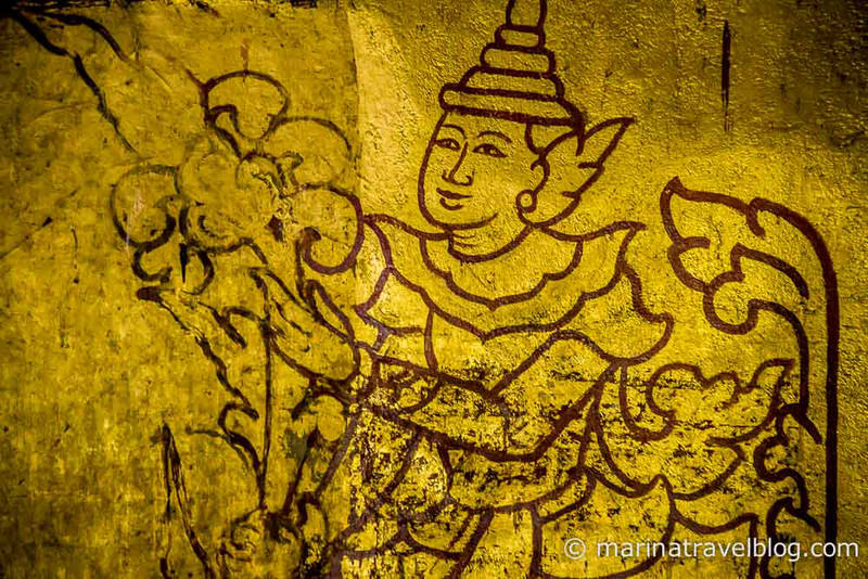 Баган интерьер храма