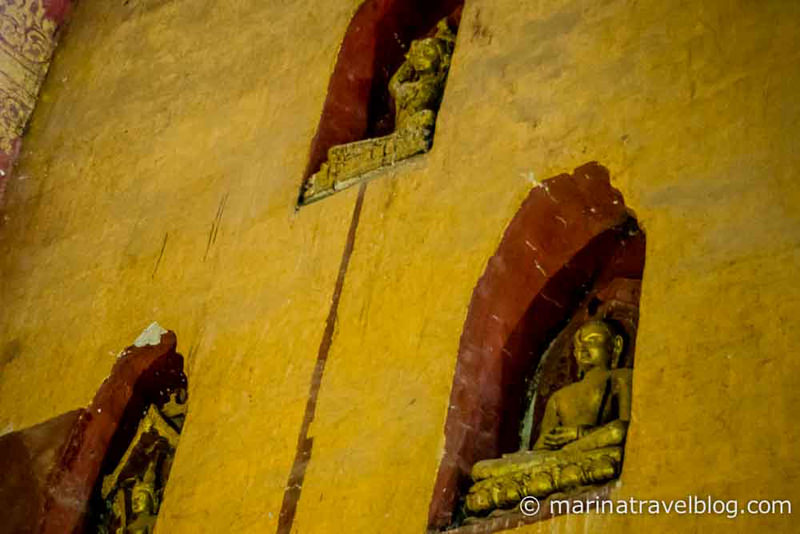 Баган интерьер храма