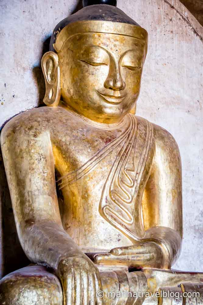 Баган интерьер храма