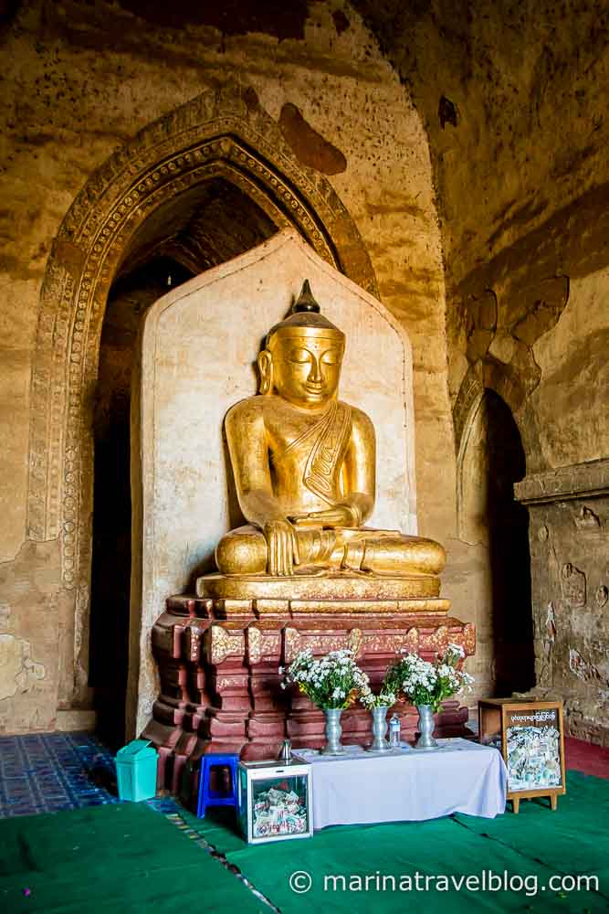 Баган интерьер храма