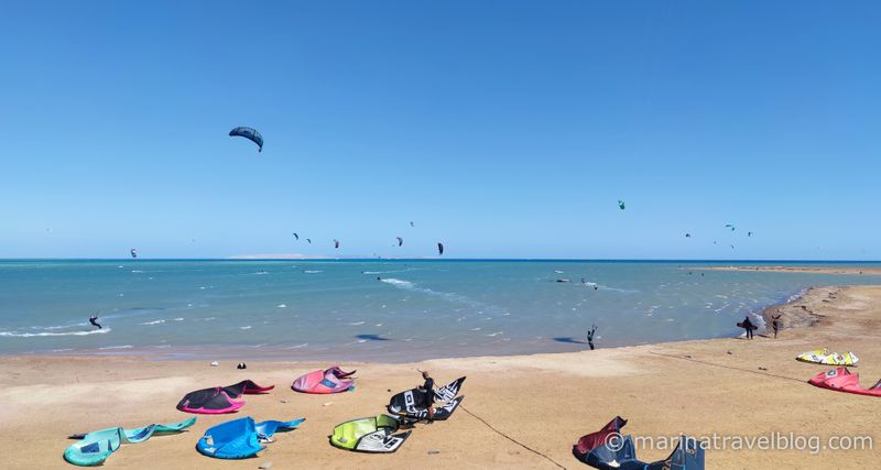 египет эль гуна кайтсерфинг