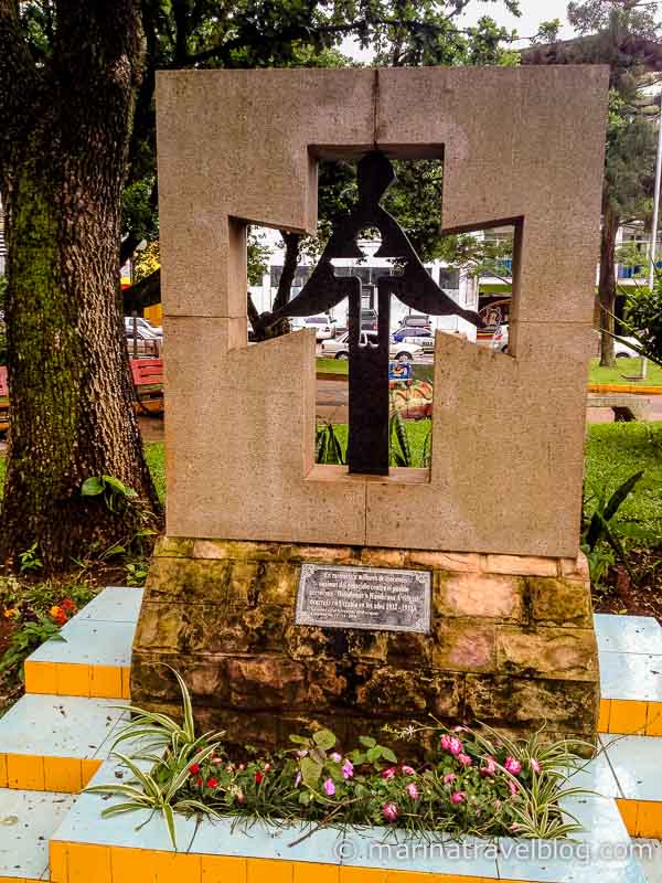 Энкарнасьон Парагвай, памятник голодомору