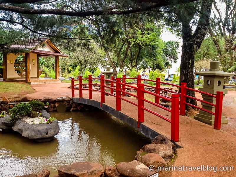 Энкарнасьон Парагвай, японский сад