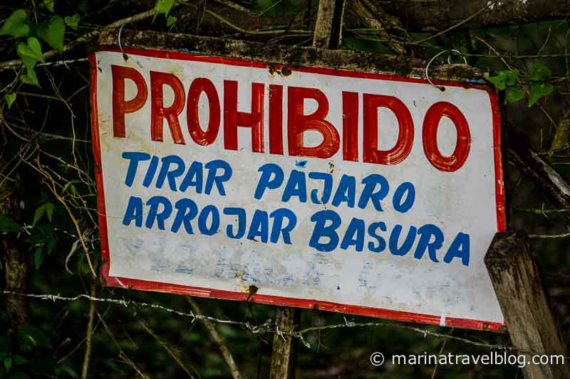 Энкарнасьон Парагвай, нет мусору!