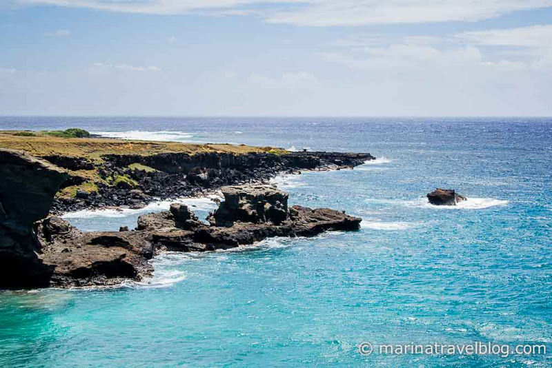 Hawaii Big Island Green Sand Beach-5