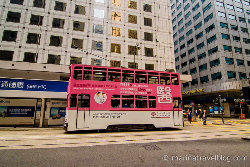 трамваи в Гонконге