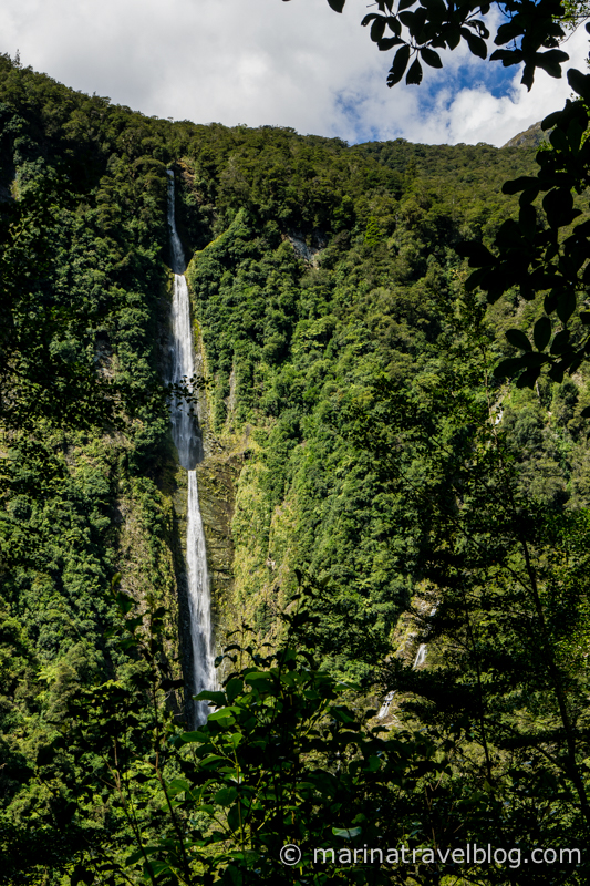 водопады хумбольт новая зеландия