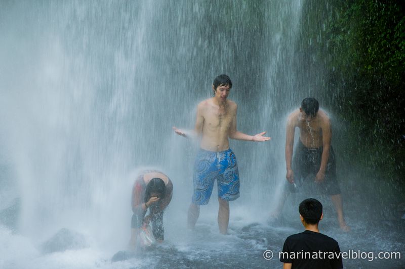 Остров Ломбок водопады