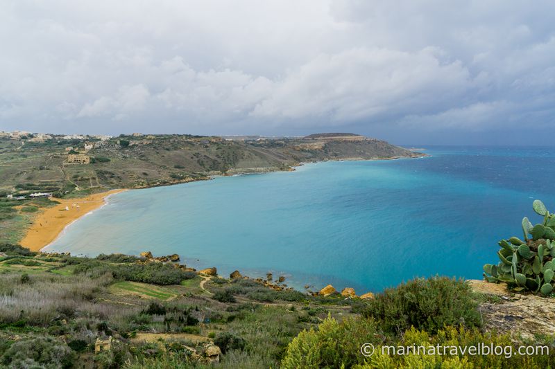 гозо пляжи