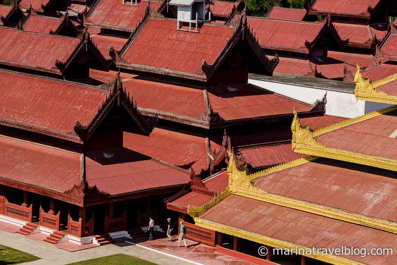 Мьянма: дворец в Мандалае