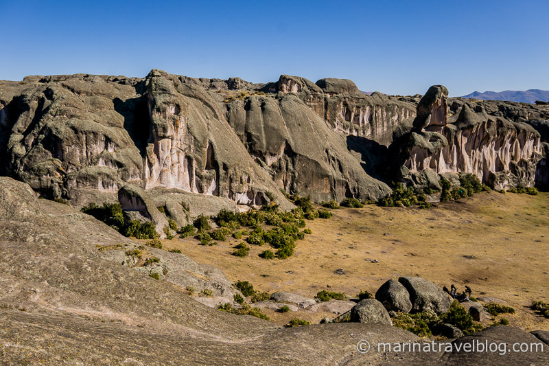Скальные формации Маркауаси в Перу