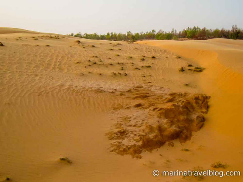 Муйне, красные дюны