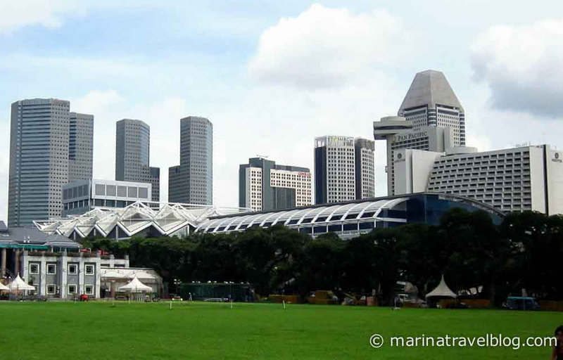 Небоскребы Сингапур