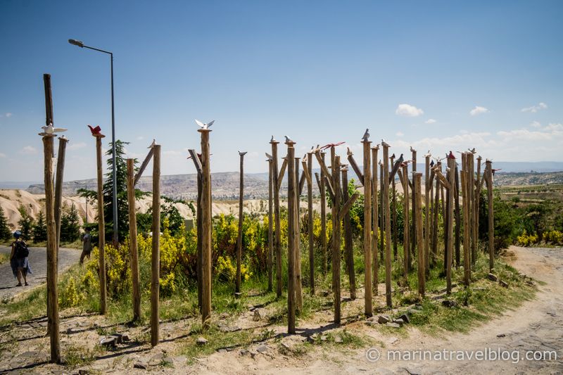 каппадокия долина голубей фото