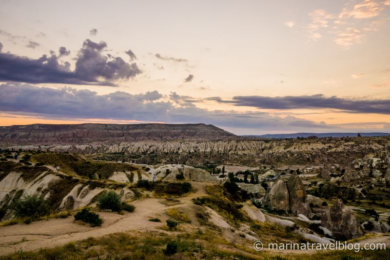 каппадокия гереме рассвет фото