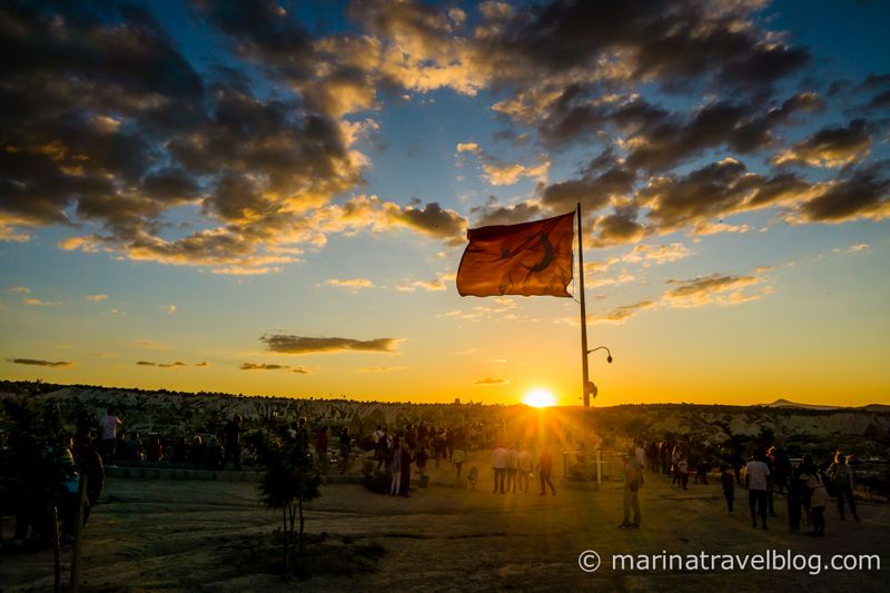 каппадокия гереме рассвет фото