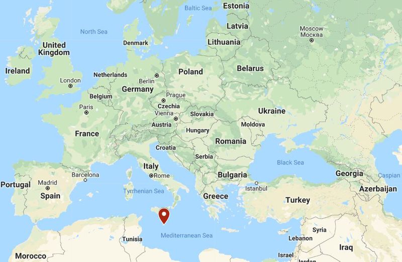 мальта на карте мира и европы