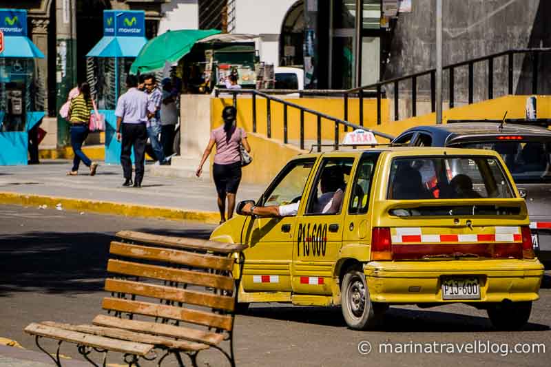 Перу, такси