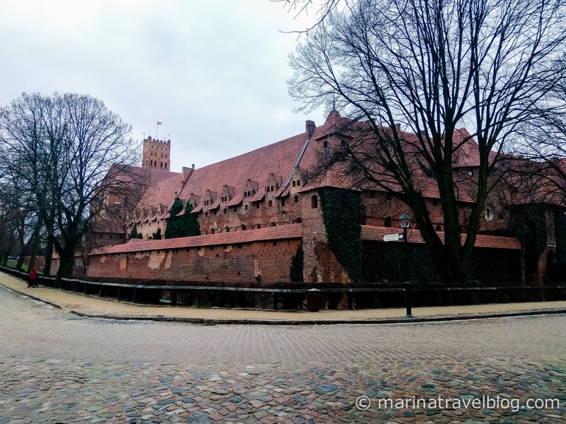 Замок мальборк в польше фото